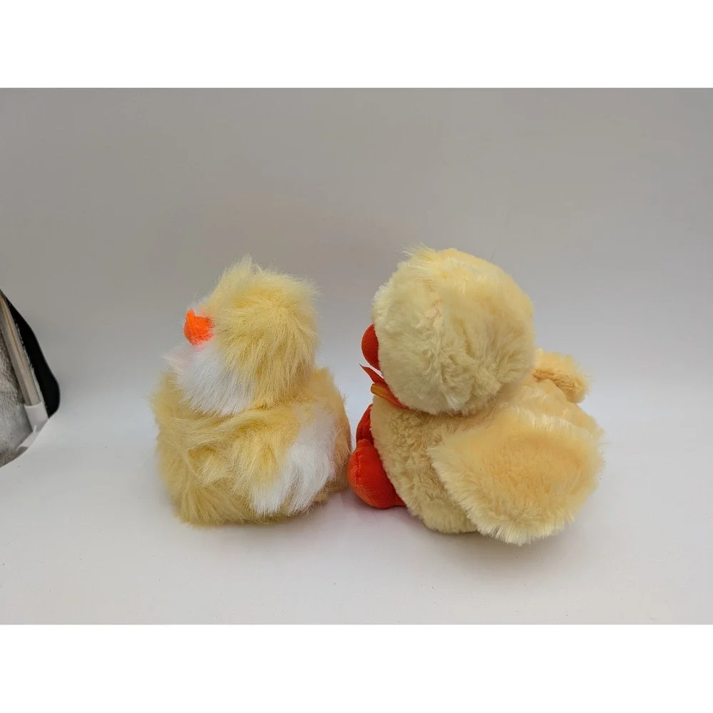 Russ Plush Waddles Chirples Duck Chick Lot Yellow Orange Easter Ducklings‎